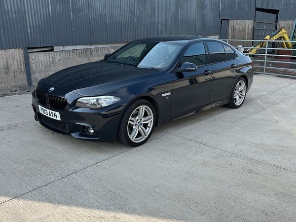 BMW 5-Series Saloon, Diesel, 2013, Black