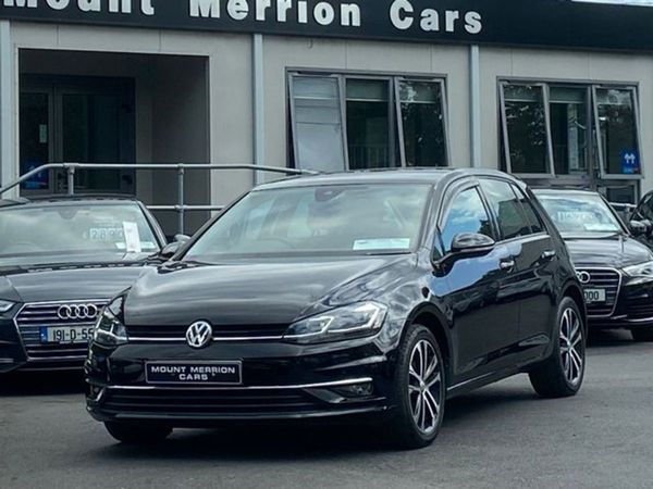 Volkswagen Golf Hatchback, Petrol, 2019, Black