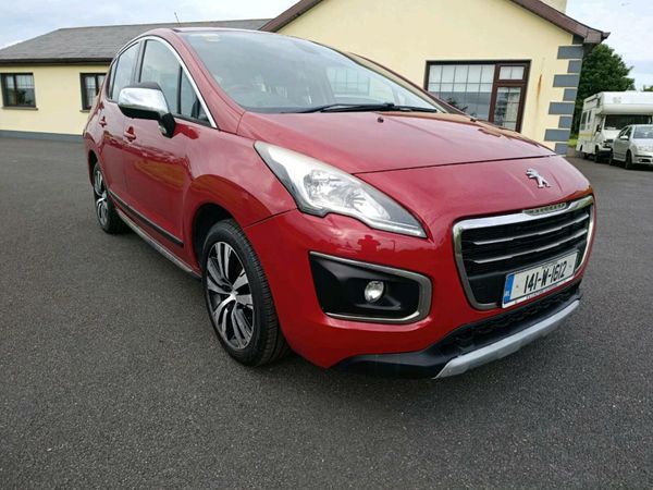 Peugeot 3008 SUV, Diesel, 2014, Red