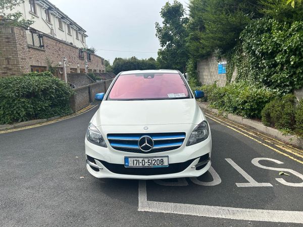 Mercedes-Benz B-Class MPV, Electric, 2017, White