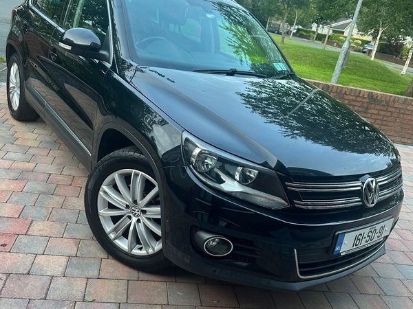 Volkswagen Tiguan SUV, Diesel, 2016, Black