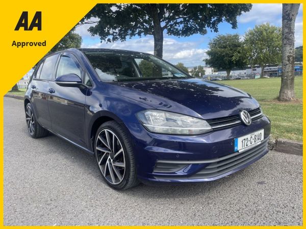 Volkswagen Golf Hatchback, Diesel, 2017, Blue