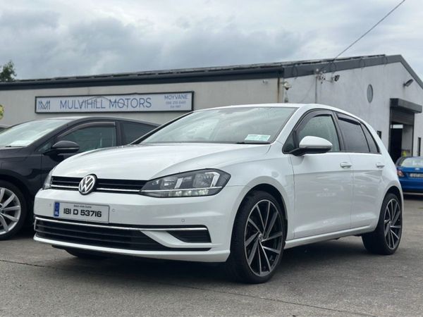 Volkswagen Golf Hatchback, Diesel, 2018, White
