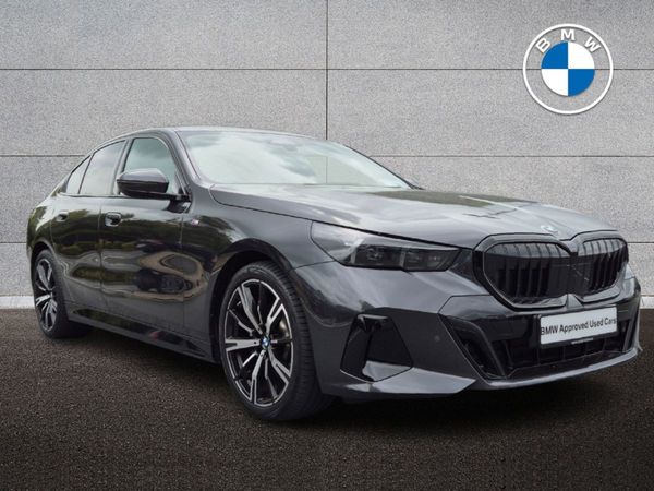 BMW 5-Series Saloon, Petrol Hybrid, 2025, Grey