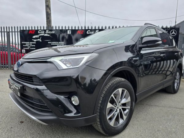 Toyota RAV4 SUV, Petrol Hybrid, 2018, Black