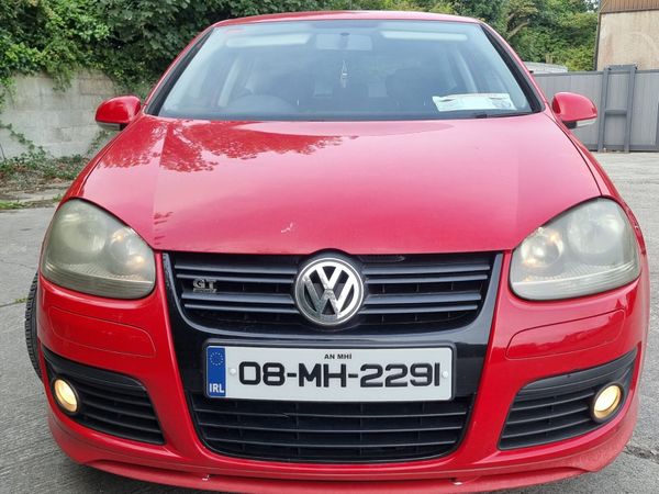 Volkswagen Golf Hatchback, Petrol, 2008, Red