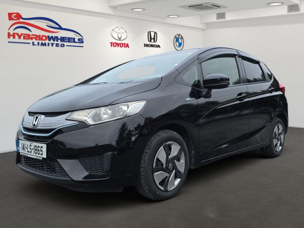 Honda Fit Hatchback, Petrol Hybrid, 2014, Black