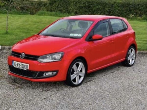 Volkswagen Polo Hatchback, Diesel, 2010, Red