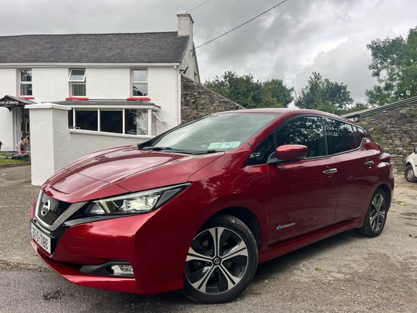 Nissan Leaf Hatchback, Electric, 2018, Red