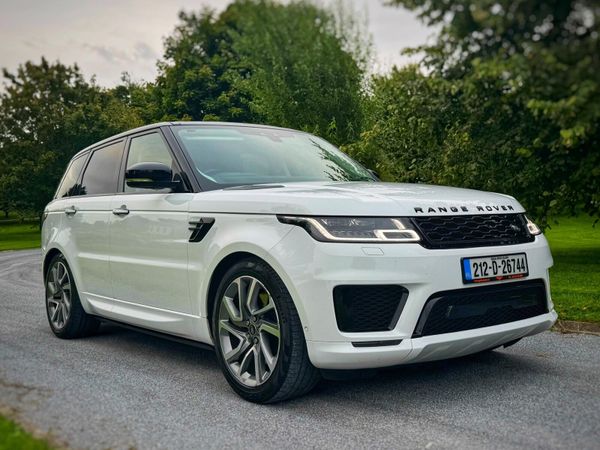 Land Rover Range Rover Sport SUV, Petrol Plug-in Hybrid, 2021, White