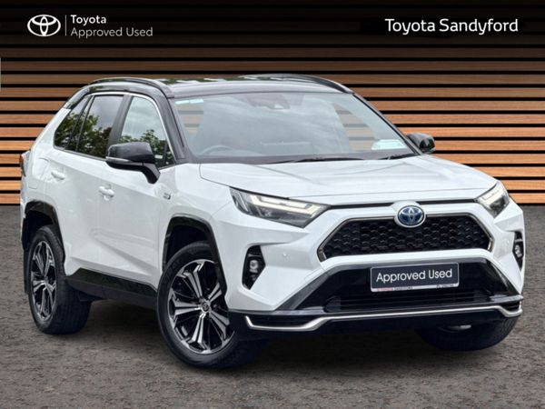 Toyota RAV4 Estate, Petrol Plug-in Hybrid, 2023, White