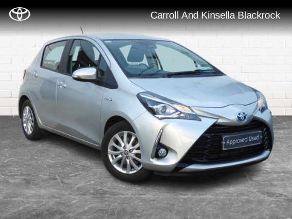 Toyota Yaris Hatchback, Petrol Hybrid, 2018, Grey