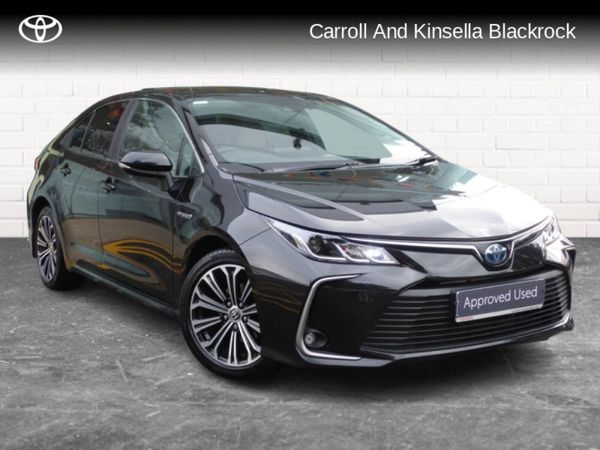 Toyota Corolla Saloon, Petrol Hybrid, 2020, Black