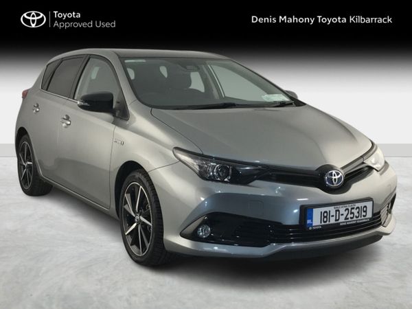 Toyota Auris Hatchback, Petrol Hybrid, 2018, Grey