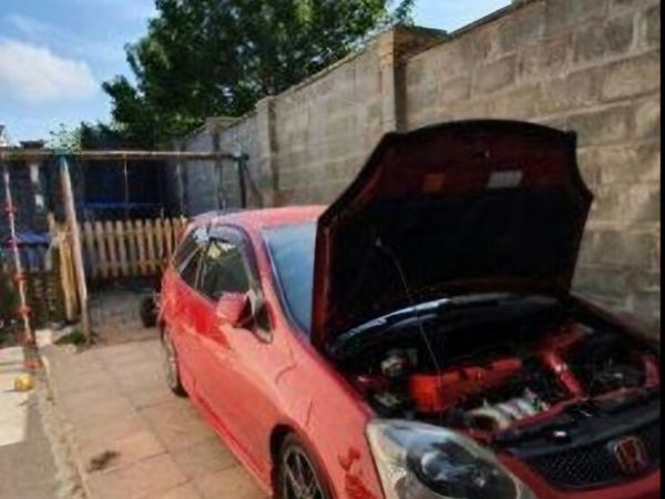Honda Civic Hatchback, Petrol, 2004, Red