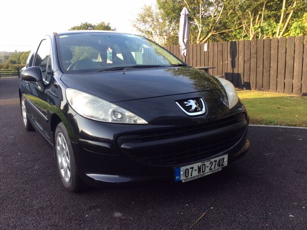 Peugeot 207 Hatchback, Petrol, 2007, Black