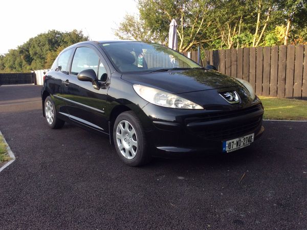 Peugeot 207 Hatchback, Petrol, 2007, Black