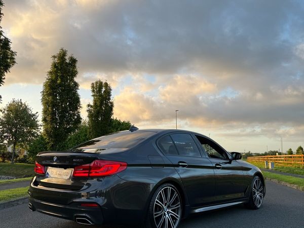 BMW 5-Series Saloon, Petrol, 2017, Grey