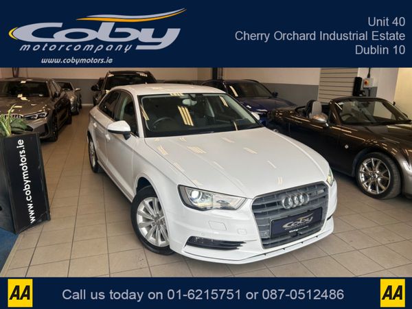 Audi A3 Saloon, Petrol, 2014, White