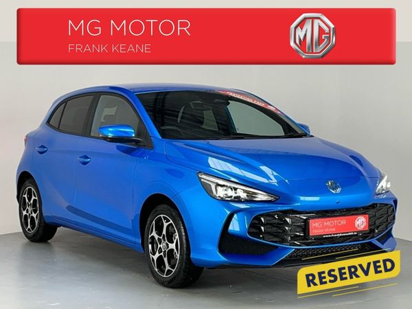MG MG3 Hatchback, Petrol Hybrid, 2024, Blue