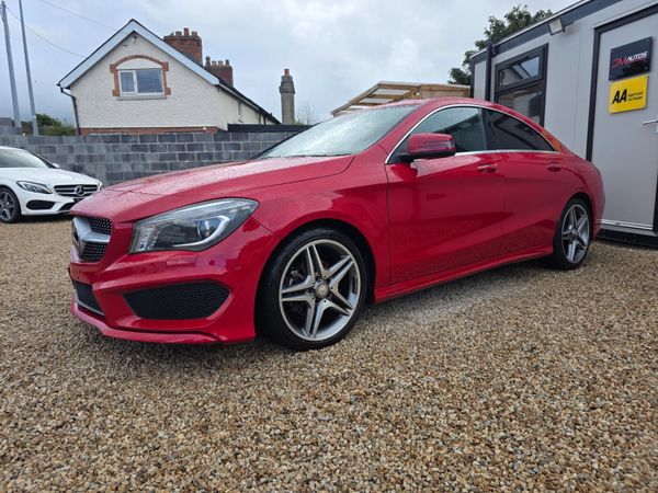 Mercedes-Benz CLA Saloon, Petrol, 2016, Red