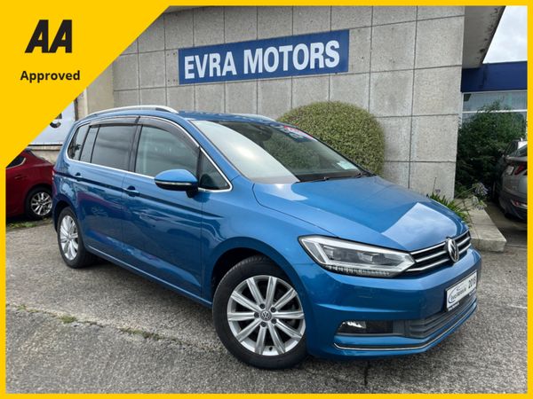 Volkswagen Touran MPV, Petrol, 2018, Blue