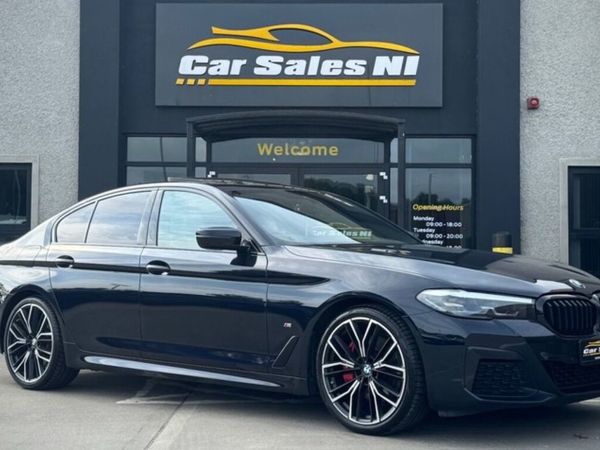 BMW 5-Series Saloon, Diesel, 2022, Black