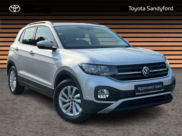 Volkswagen T-Cross SUV, Petrol, 2022, Silver