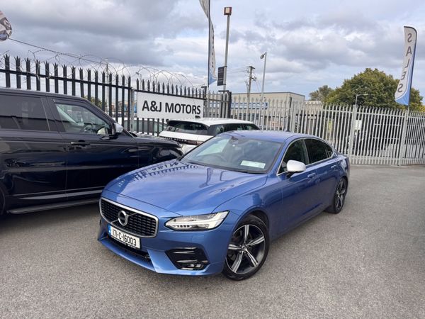 Volvo S90 Saloon, Diesel, 2017, Blue