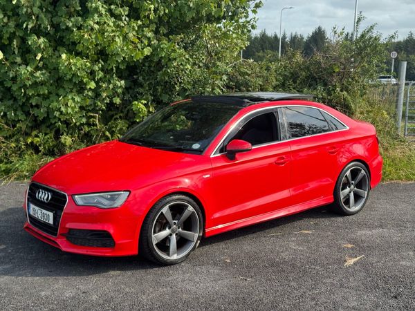 Audi A3 Saloon, Diesel, 2015, Red