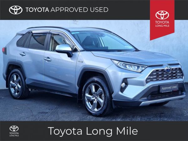Toyota RAV4 SUV, Petrol Hybrid, 2021, Grey