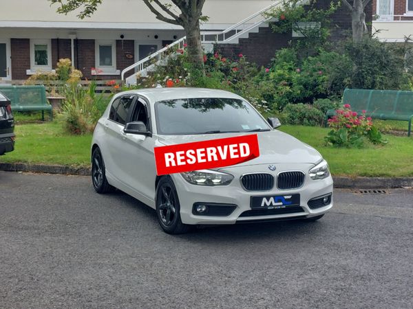 BMW 1-Series Hatchback, Diesel, 2017, White