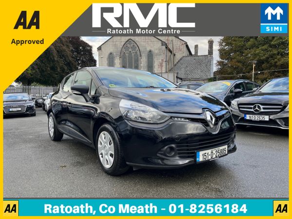 Renault Clio Hatchback, Petrol, 2015, Black