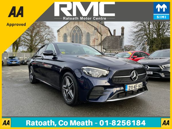 Mercedes-Benz E-Class Saloon, Diesel Plug-in Hybrid, 2021, Blue