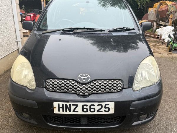Toyota Yaris Hatchback, Diesel, 2005, Black