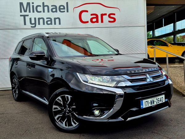 Mitsubishi Outlander SUV, Petrol Plug-in Hybrid, 2017, Black