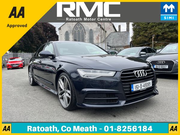 Audi A6 Saloon, Diesel, 2015, Blue