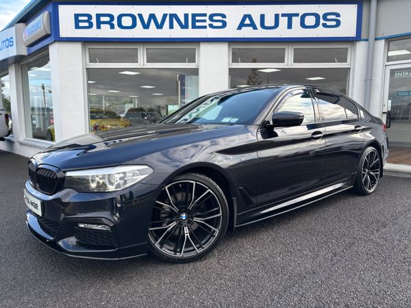 BMW 5-Series Saloon, Diesel, 2017, Black