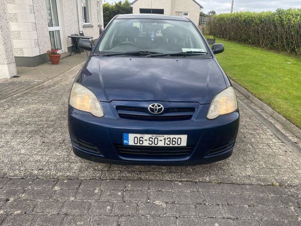 Toyota Corolla Hatchback, Diesel, 2006, Blue