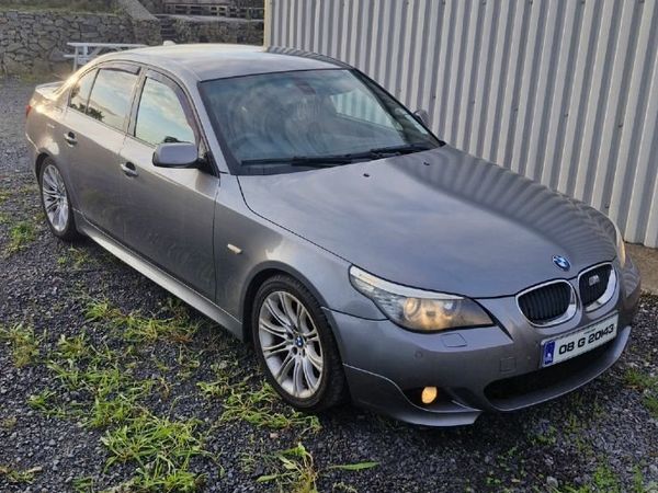 BMW 5-Series Saloon, Diesel, 2008, Grey