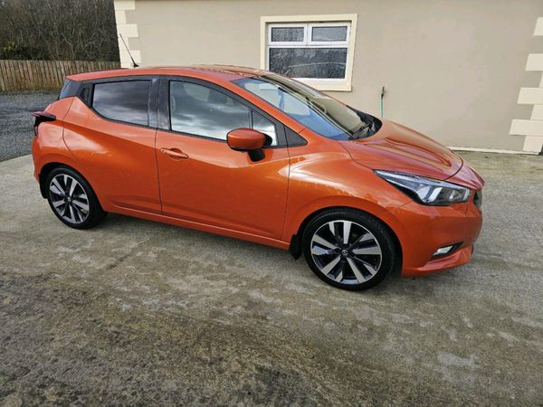 Nissan Micra Hatchback, Petrol, 2017, Orange