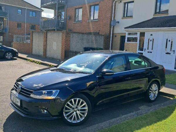 Volkswagen Jetta Saloon, Diesel, 2016, Black