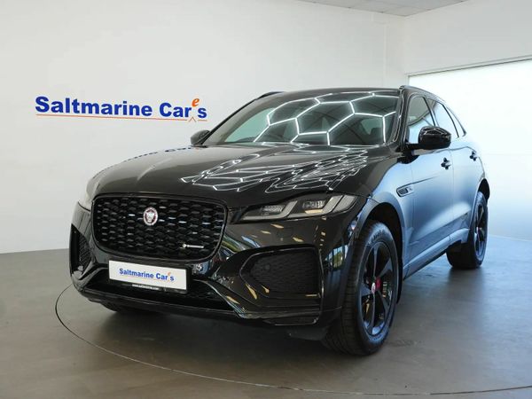Jaguar F-Pace SUV, Petrol Hybrid, 2023, Black