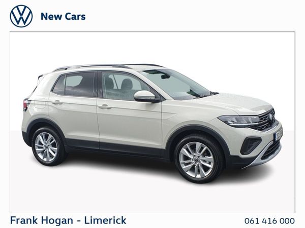 Volkswagen T-Cross SUV, Petrol, 2025, Grey
