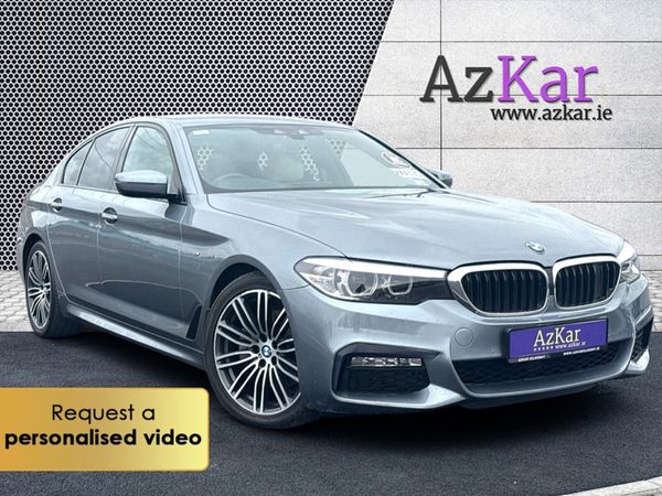 BMW 5-Series Saloon, Diesel, 2018, Grey