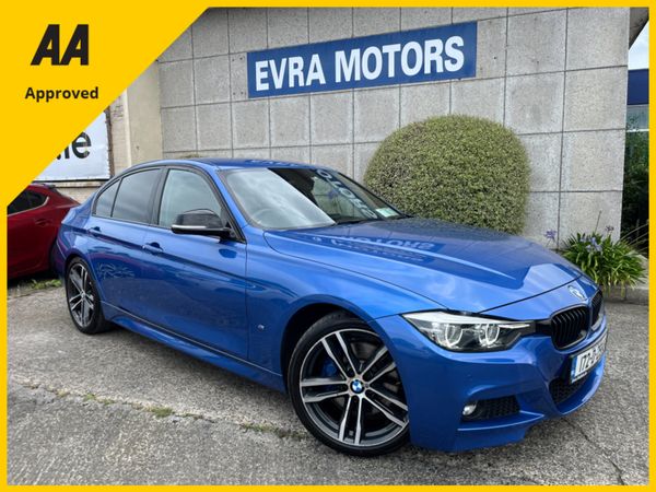 BMW 3-Series Saloon, Petrol Plug-in Hybrid, 2017, Blue