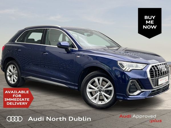 Audi Q3 SUV, Petrol Plug-in Hybrid, 2024, Blue