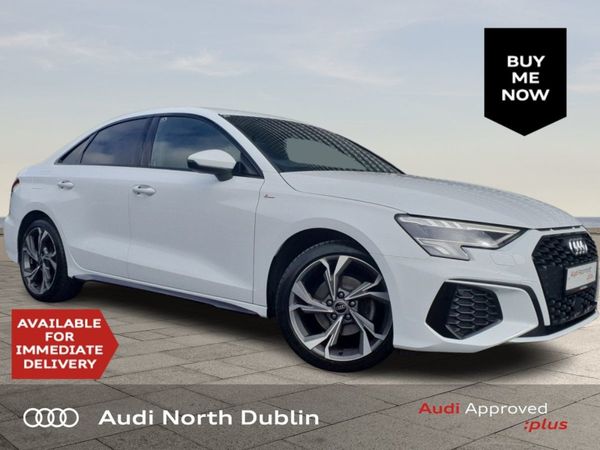 Audi A3 Saloon, Petrol, 2023, White