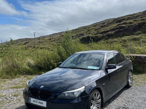 BMW 5-Series Saloon, Diesel, 2009, Black