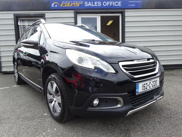 Peugeot 2008 SUV, Diesel, 2015, Black